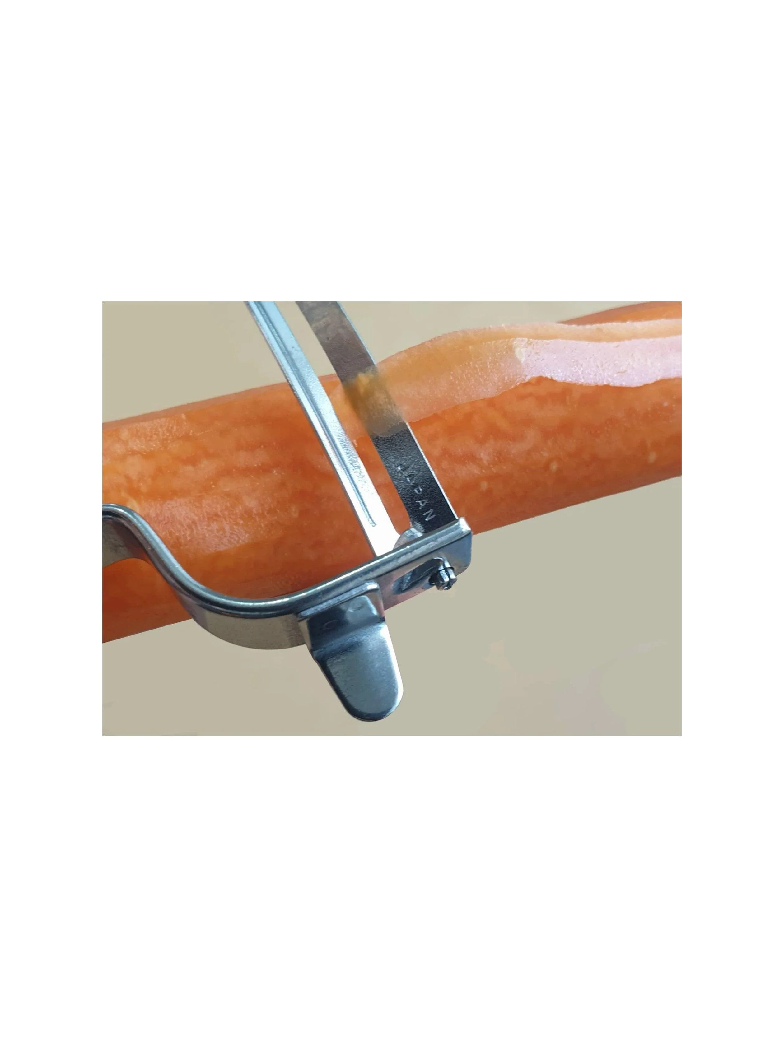 Ajiwai Shokubo Curve Peeler Stainless Steel 50mm - Image 5