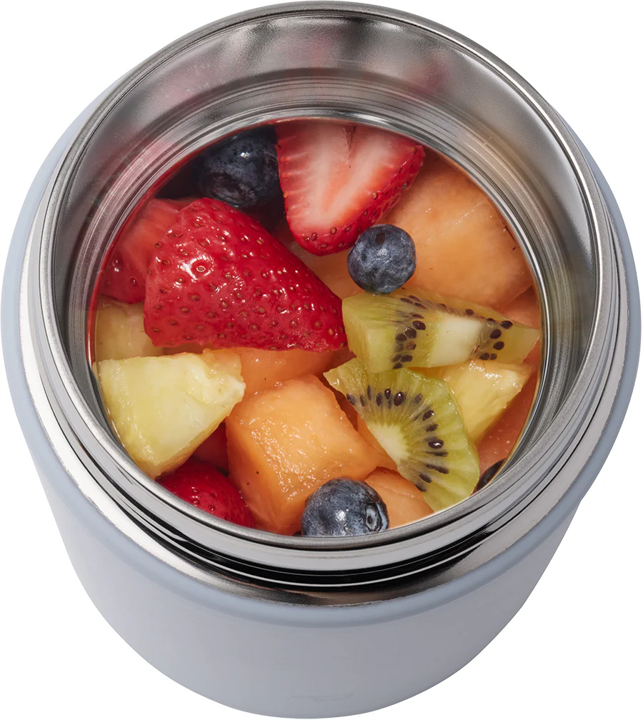 ZOJIRUSHI STAINLESS STEEL FOOD JAR 300 ML HL: ICE GRAY - Image 5