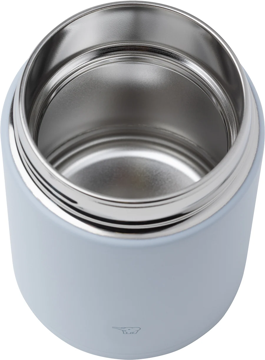 ZOJIRUSHI SW-KA30 STAINLESS STEEL FOOD JAR 520 ML HL: ICE GRAY - Image 3